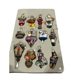 Kirkland Signature "Twelve Days of Christmas" Ornament Set - Retired READ